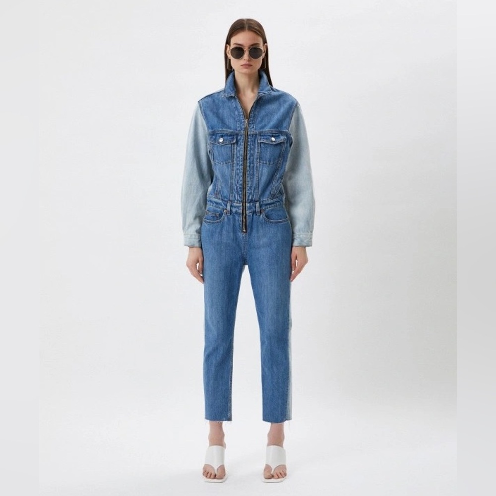 IRO Paris Denim Jumpsuit